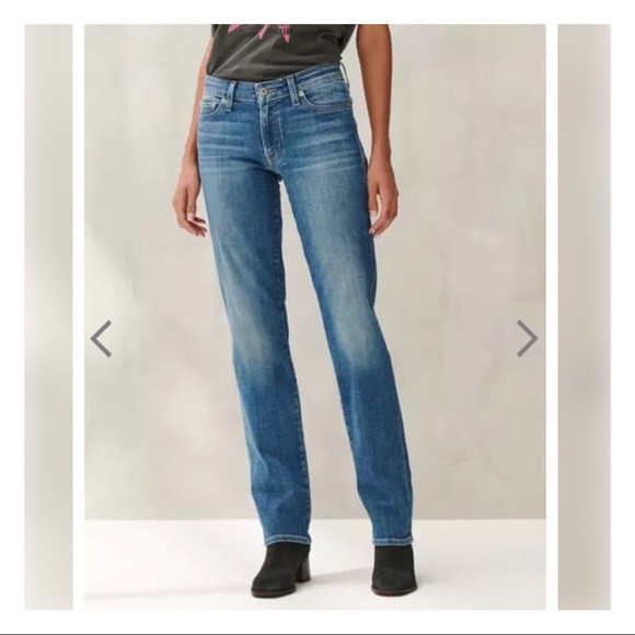 LUCKY BRAND SWEET STRAIGHT MID-RISE Size 10 - Picture 15 of 16